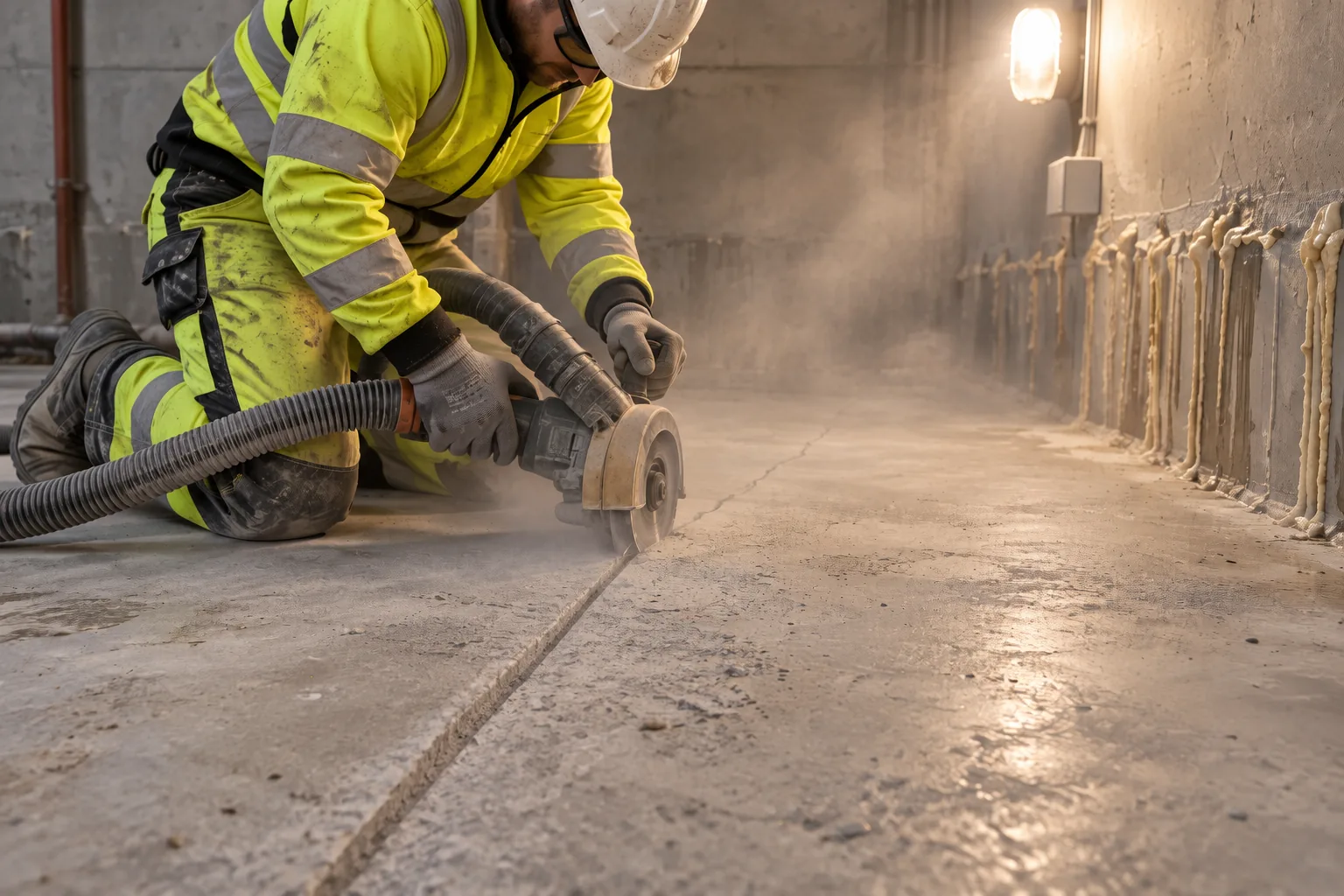 Risssanierung in Beton